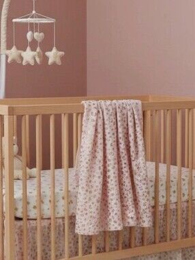 Pottery Barn Kids Organic Cotton Muslin Swaddle Blanket -